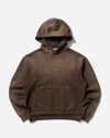 Alyx Men S Garment Dye Boxy Hoodie Washed In Brown