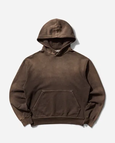 Alyx Men S Garment Dye Boxy Hoodie Washed In Brown