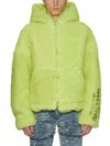 Alyx Men's Giubbotto Polar Mark Flood In Yellow