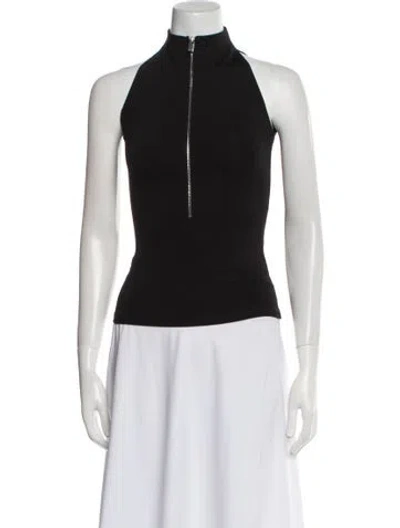 Pre-owned Alyx Mock Neck Sleeveless Top W/ Tags In Black