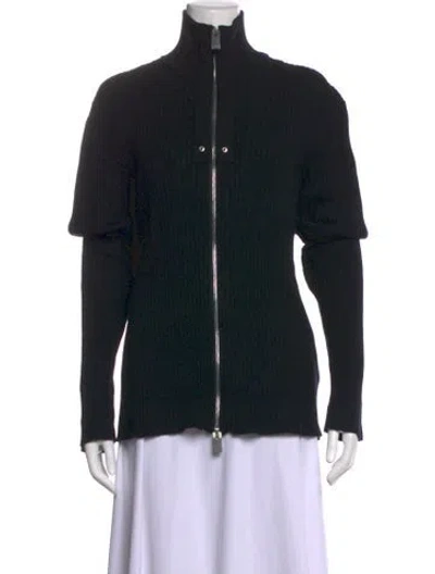 Pre-owned Alyx Mock Neck Sweater In Black