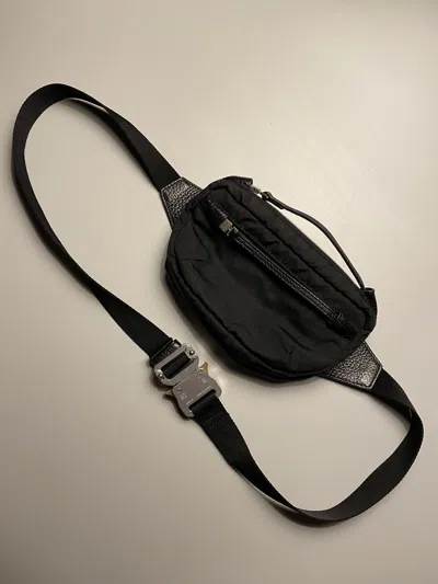 Pre-owned Alyx Nylon Buckle Bag In Black