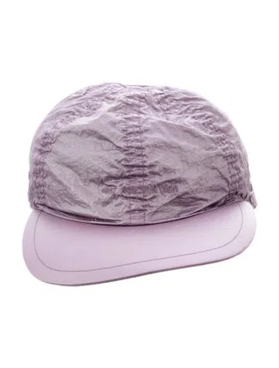 Pre-owned Alyx Nylon Buckle Hat In Purple