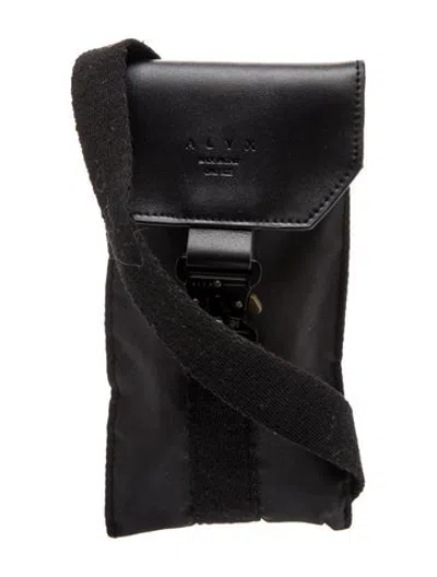 Pre-owned Alyx Nylon Crossbody Bag In Black