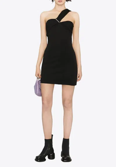 Alyx One-shoulder Mini Dress In Black