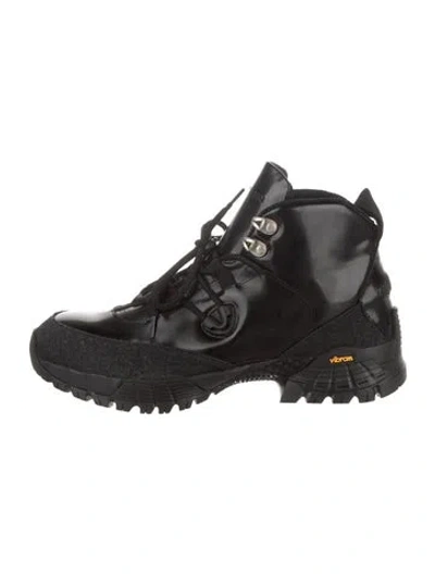 Pre-owned Alyx Patent Leather Athletic Sneakers W/ Tags In Black