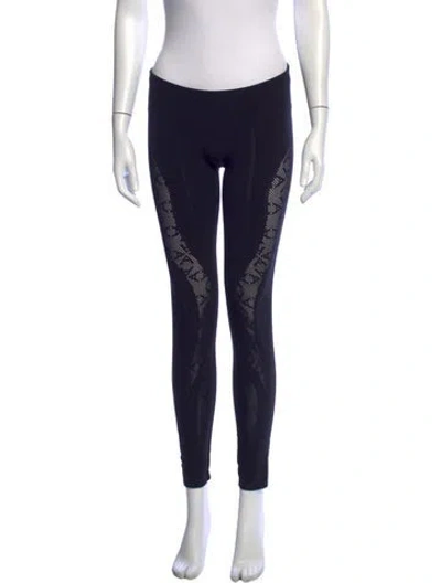 Pre-owned Alyx Patterned Skinny Leg Pants In Black