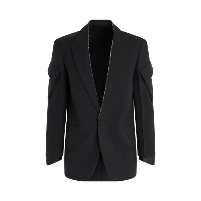 Alyx Pocket Sleeve Blazer In Black