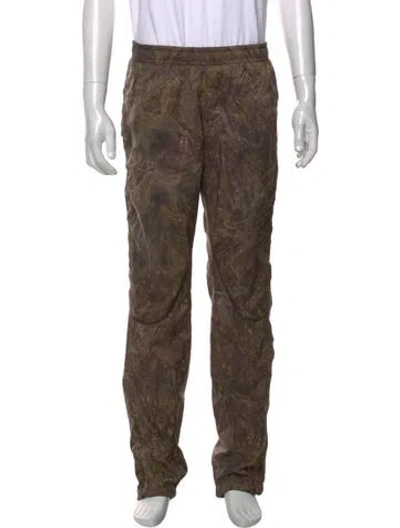 Pre-owned Alyx Printed Pants In Green