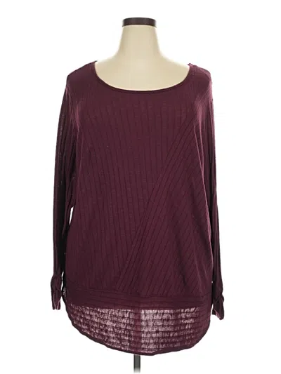 Pre-owned Alyx Pullover Sweater In Burgundy