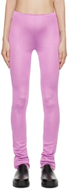 Alyx Long Honeycomb-knit Leggings In Pnk0010 Intense Mauv