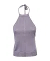Alyx Purple Viscose Camisole In Gray