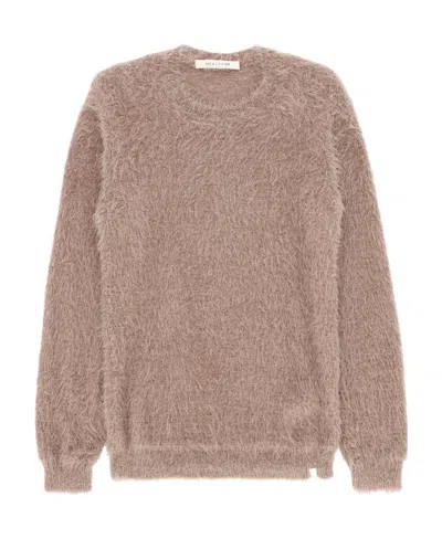 Alyx Rib Round Neck Sweater In Nude