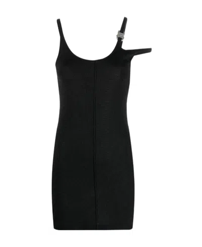 Alyx Ribbed Sleeveless Dress In Black