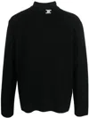 Alyx Roll-neck Long-sleeve Jumper In 黑色
