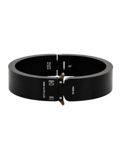 Pre-owned Alyx Rollercoaster Bangle Bracelet, 8" In White