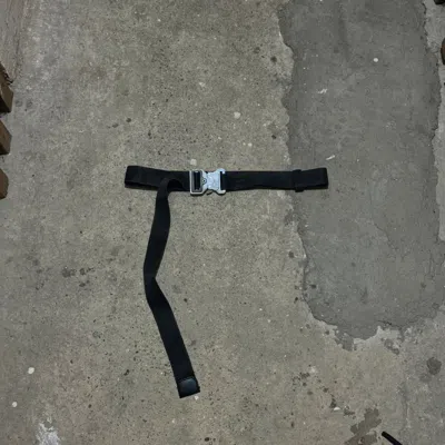 Pre-owned Alyx Rollercoaster Belt In Black
