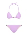 Alyx Rollercoaster-buckle Bikini Set In Pink