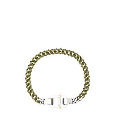 Alyx Seat-belt Choker Necklace In Green