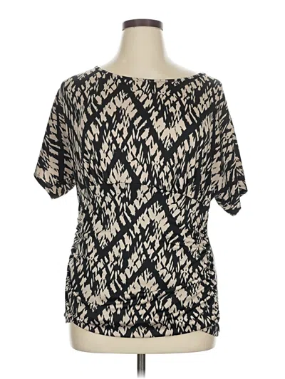 Pre-owned Alyx Short Sleeve Blouse In Black
