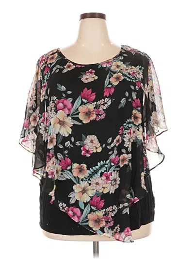Pre-owned Alyx Short Sleeve Blouse In Black