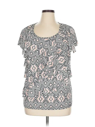 Pre-owned Alyx Short Sleeve Blouse In Gray