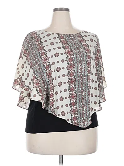Pre-owned Alyx Short Sleeve Blouse In Ivory