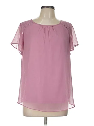 Pre-owned Alyx Short Sleeve Blouse In Pink