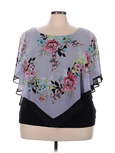 Pre-owned Alyx Short Sleeve Blouse In Purple