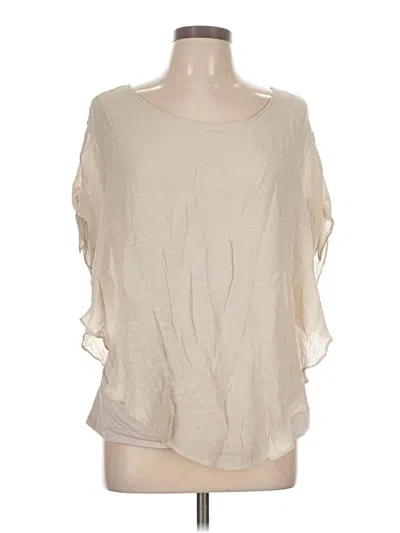Pre-owned Alyx Short Sleeve Blouse In Tan