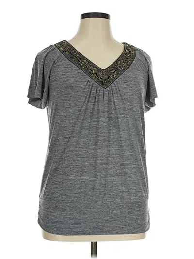 Pre-owned Alyx Short Sleeve T-shirt In Gray