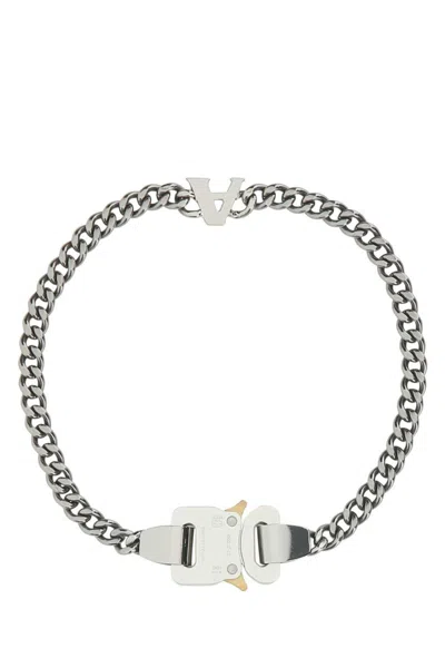 ALYX SILVER LOGO CHARM NECKLACE