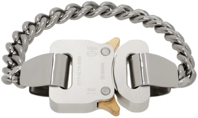 Alyx Silver Metal Buckle Bracelet In Gry0002 Silver