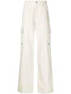 Alyx Skate Wide-leg Trousers In White