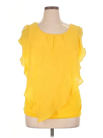 Pre-owned Alyx Sleeveless Blouse In Yellow