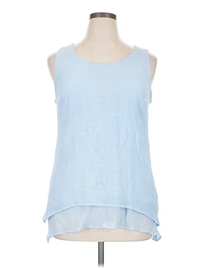 Pre-owned Alyx Sleeveless Top Blue Scoop Neck Tops