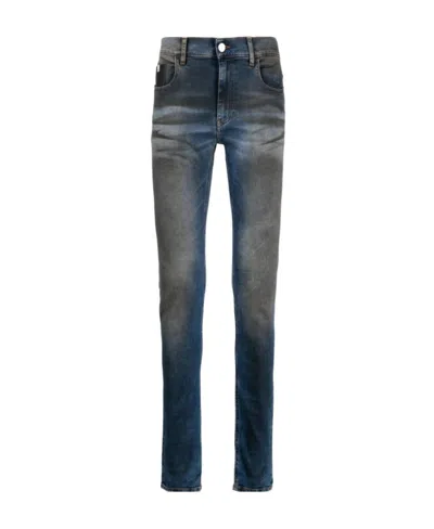 Alyx Slim-cut Washed Jeans In Black