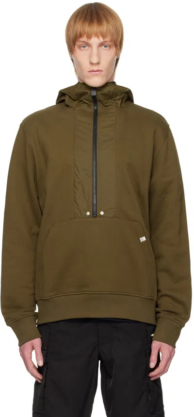 Alyx Ssense Exclusive Khaki Hoodie In Military Green