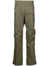 Alyx Straight-leg Cargo Trousers In Grün