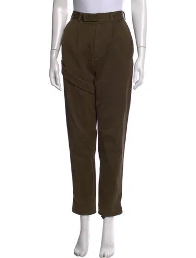 Pre-owned Alyx Straight Leg Pants In Green