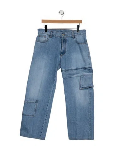 Pre-owned Alyx Straight-leg Jeans In Blue