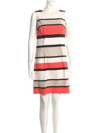 Pre-owned Alyx Striped Mini Dress In Multi