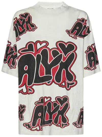 Alyx T-shirt In Bianco