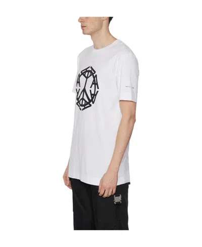 Alyx T-shirt With Round Neck And Short Sleeves In White