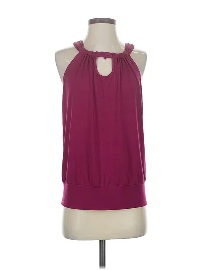 Pre-owned Alyx Tank Top Burgundy Halter Neckline Tops