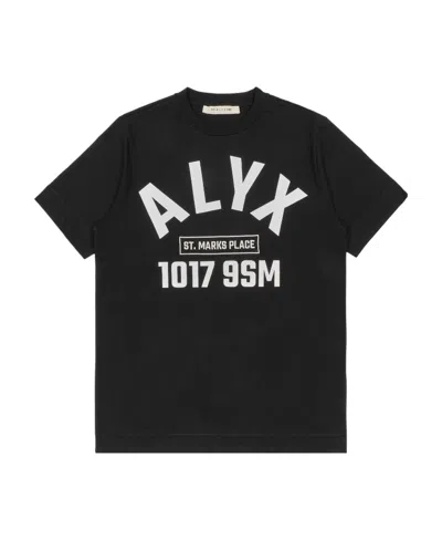 Alyx Techno Logo-print T-shirt In Black