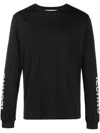 Alyx Techno Long-sleeved T-shirt In Black