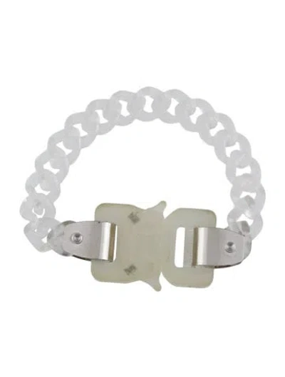 Pre-owned Alyx Transparent Link Bracelet, 7.25"