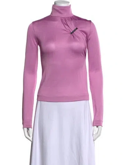 Pre-owned Alyx Turtleneck Long Sleeve Top W/ Tags In Purple