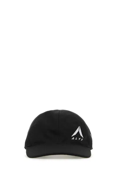 Alyx Unisex Black Baseball Cap In Polyester With Cupro Lining